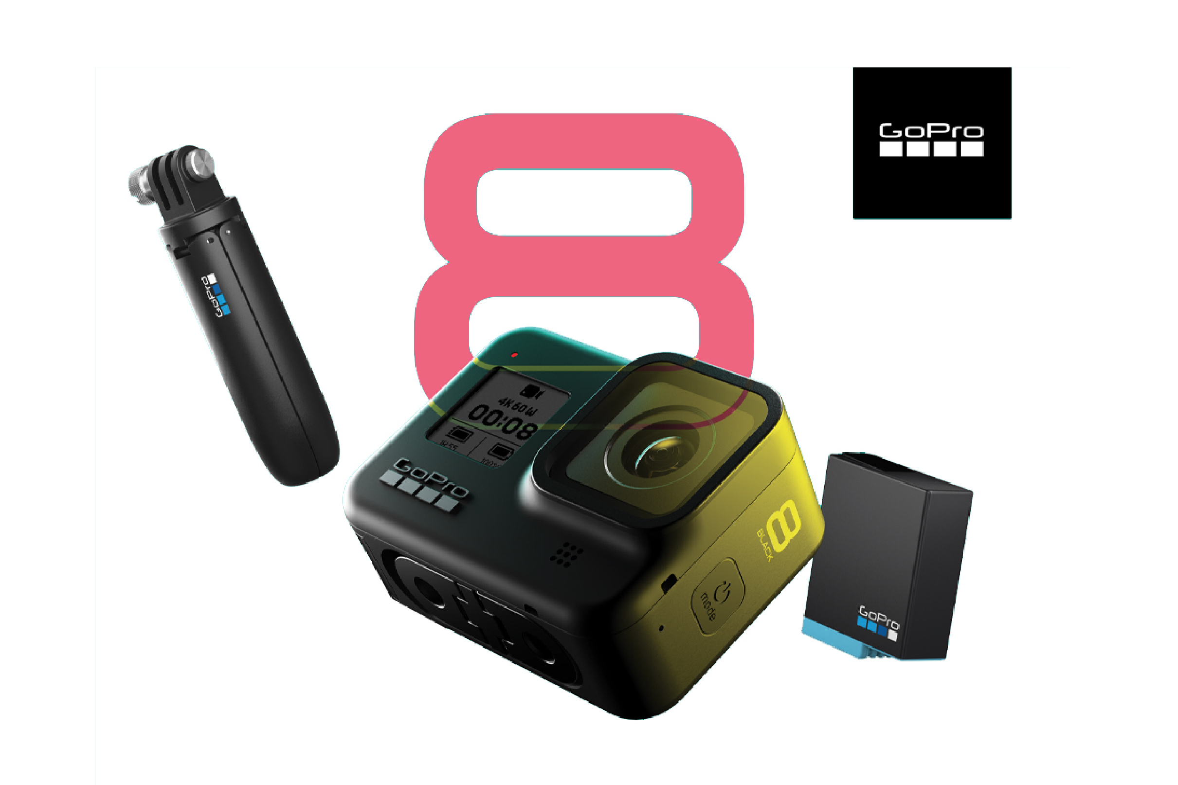 Go Pro Hero 8 Black Bundle Deal