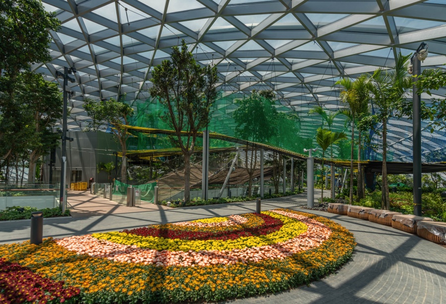 Petal Garden - Jewel Changi Airport